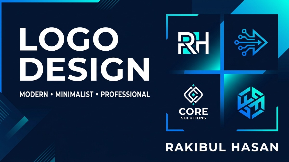 I will design a modern minimalist and professional logo for your brand – Graphics on mehenot