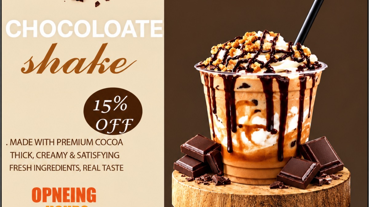 I will design professional food posters and restaurant flyers