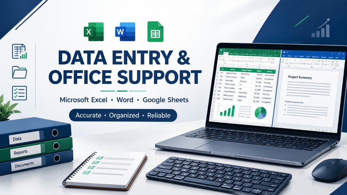 I will organize, format, and manage your data in Microsoft Word and Excel – Other on mehenot