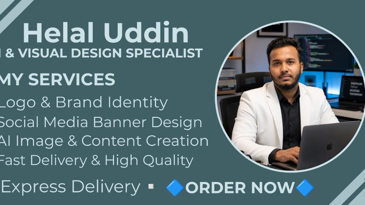 I will create a professional logo design and AI branding assets