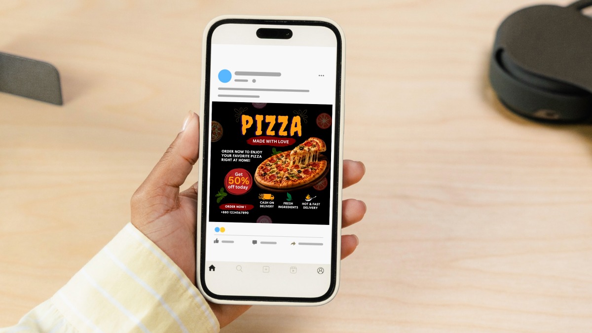 I will create professional social media post and food banner design