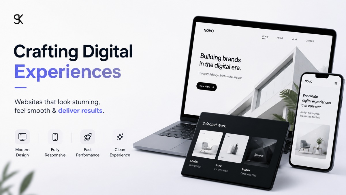 I will create a stunning and functional website / portfolio with creative design and robust backend