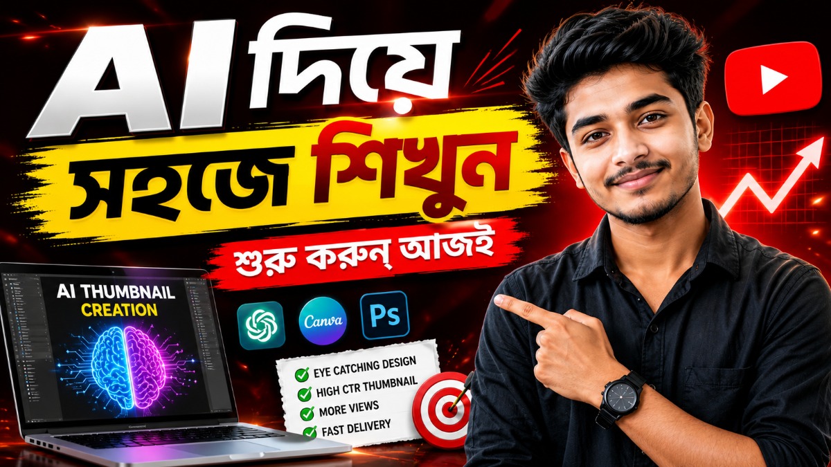 I will design eye-catching YouTube thumbnails