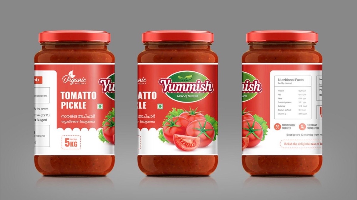 I will design a product label for your business