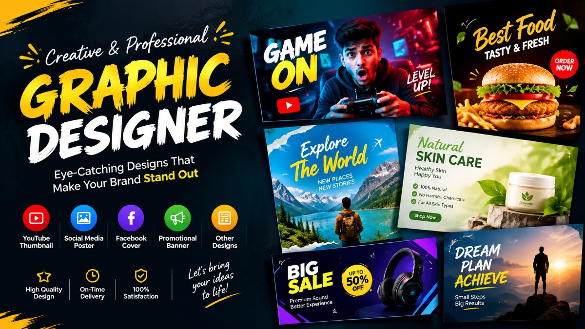 I will design a professional YouTube thumbnail